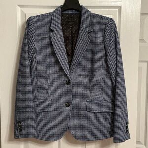 Talbots Blue Checkered Blazer 
Aberdeen